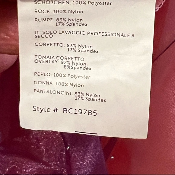 Revolution Girl’s Dance Costume Recital Dress Tulle Pink Purple Large Child - Picture 7 of 14